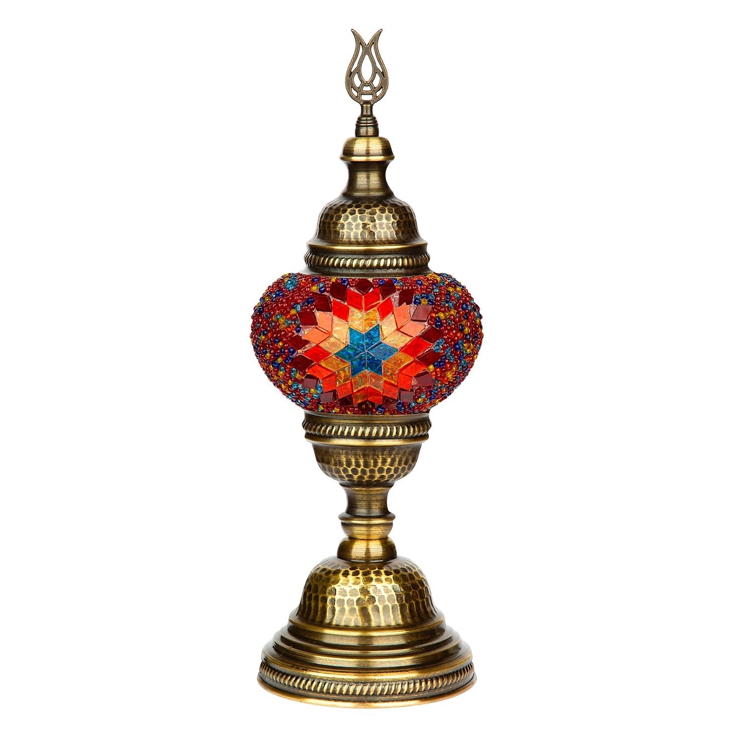 Selenly Turkish Mosaic Desk Lamp for Table & Bedside - Flame - Selenly - Home Improvement