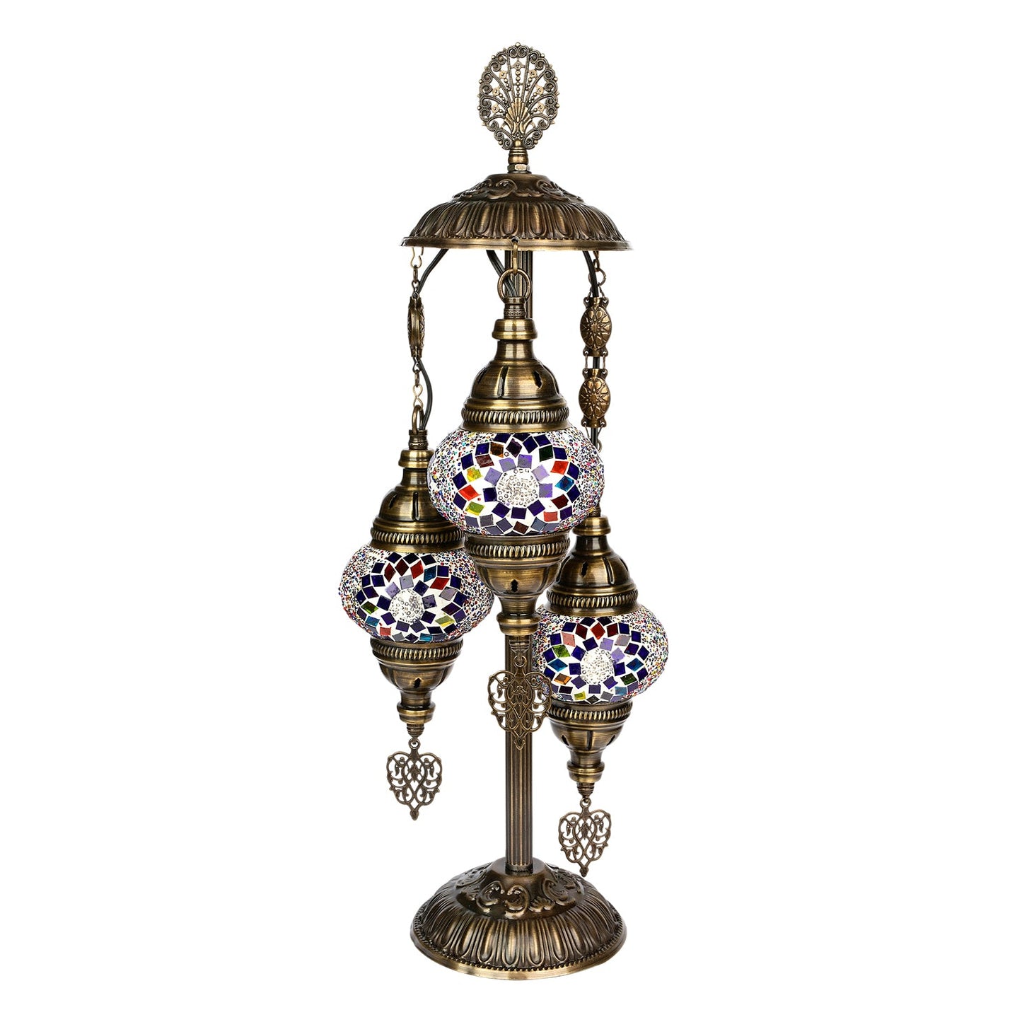 Selenly Turkish Mosaic Lamp for Table & Bedside - Lambader Mix - Selenly - Home Improvement