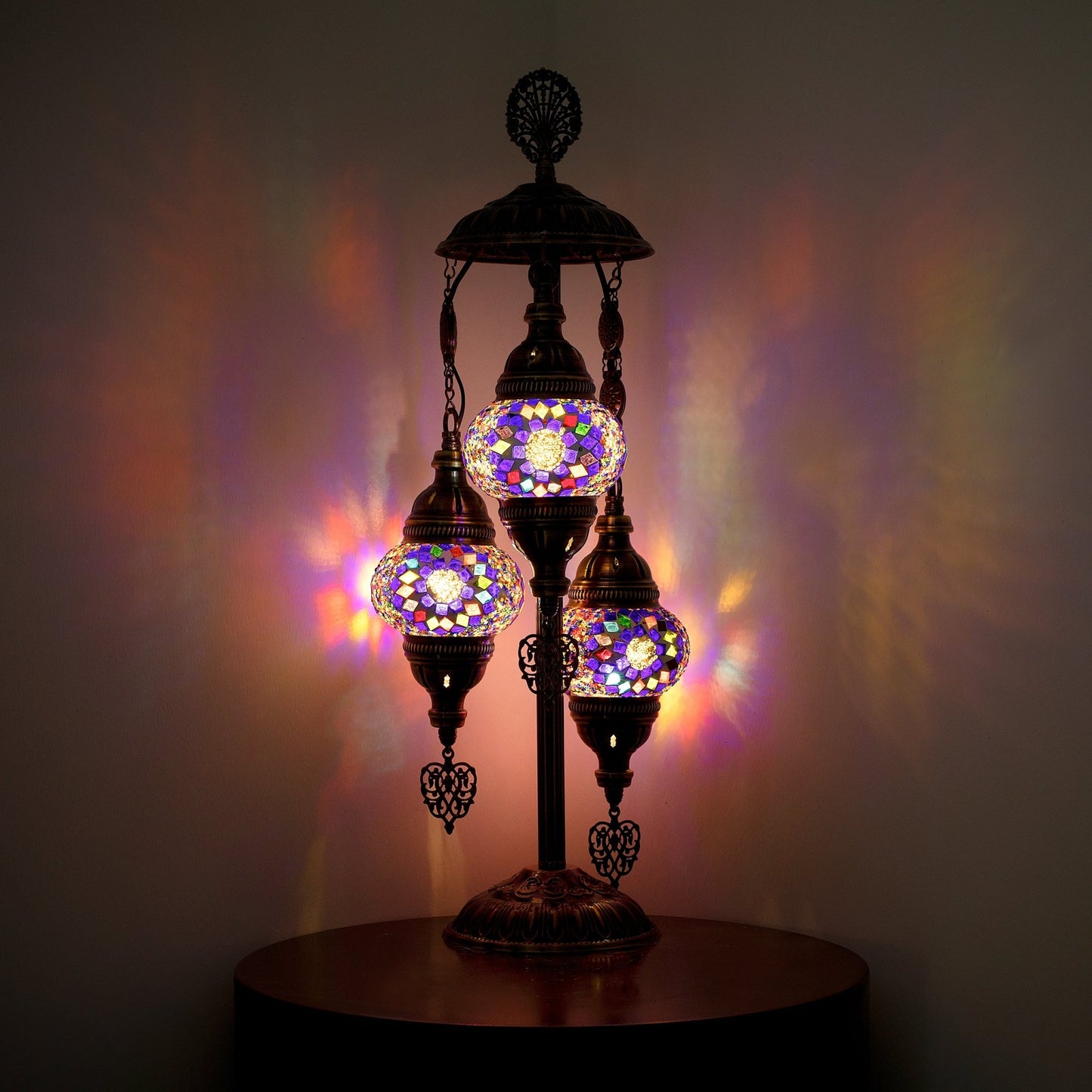 Selenly Turkish Mosaic Lamp for Table & Bedside - Lambader Mix - Selenly - Home Improvement