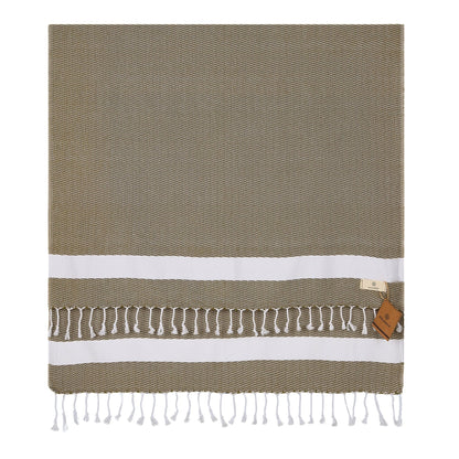 Selenly Turkish Towel | 100% Cotton - Khaki - Selenly - Home