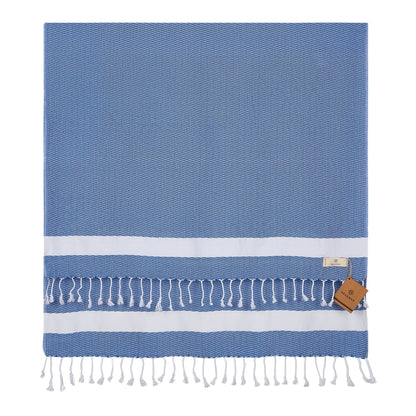 Selenly Turkish Towel | 100% Cotton - Saxe Blue - Selenly - Home